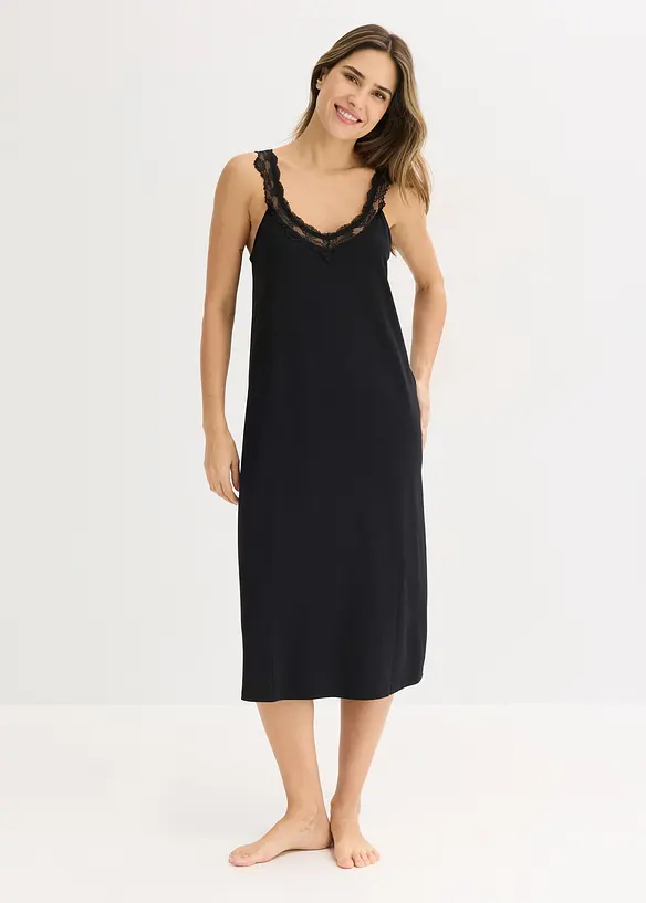 Nattlinne med spets, bonprix