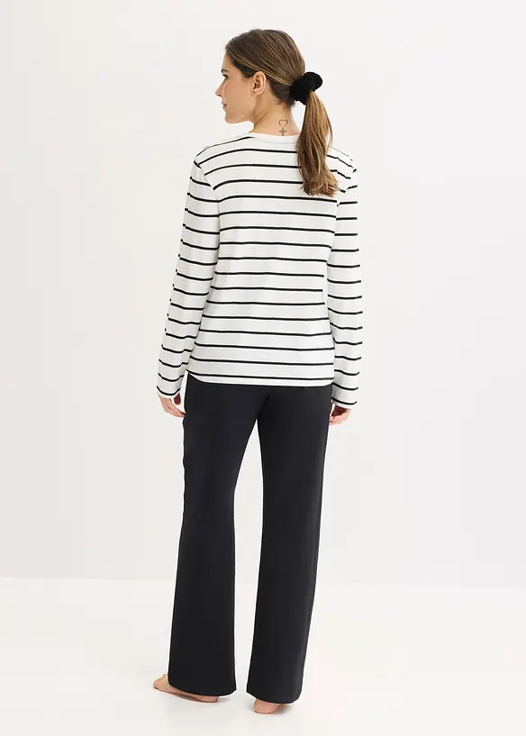 Pyjamas i bomull, bonprix