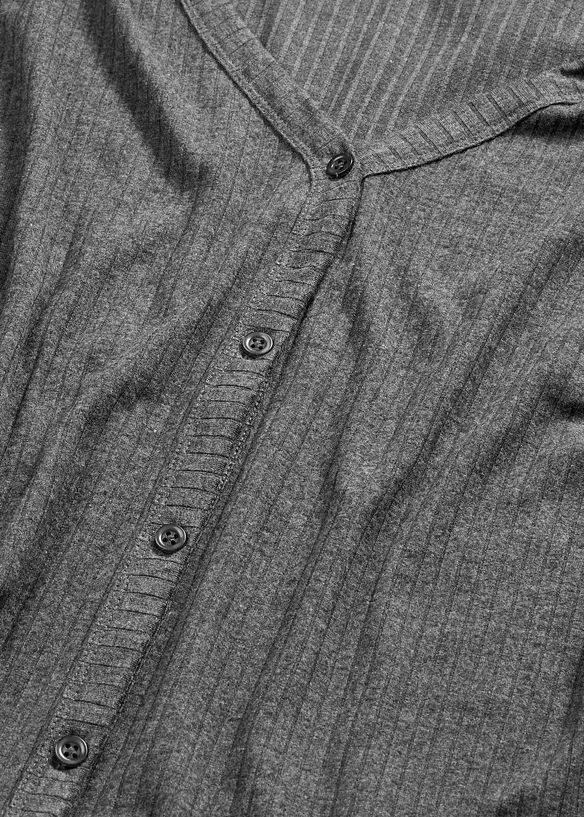 Topp och byxa i mjukt, ribbstickat material, bonprix