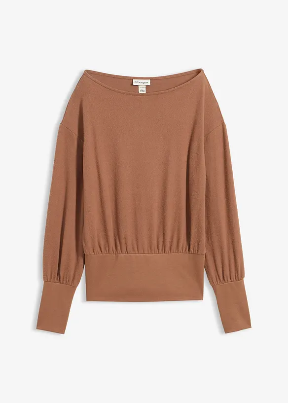 L&aring;ng&auml;rmad topp av viskosmix, bonprix