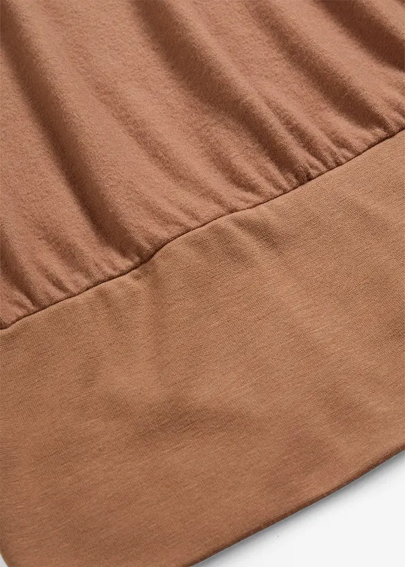 L&aring;ng&auml;rmad topp av viskosmix, bonprix