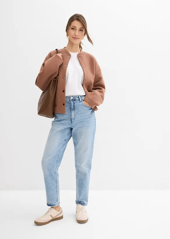 Oversizetopp i ekologisk bomull, bonprix