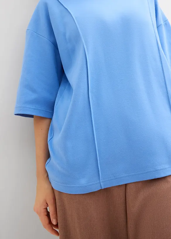 Oversizetopp i ekologisk bomull, bonprix