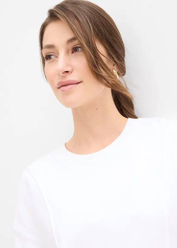 Oversizetopp i ekologisk bomull, bonprix