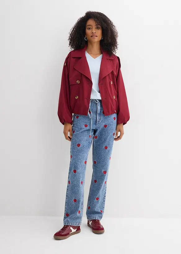 Loose Straight Jeans High Waist, bonprix