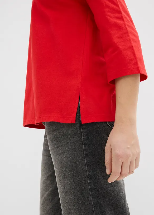 Topp i "boxy" modell av ren bomull, bonprix