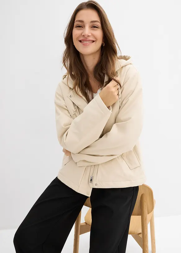 Vattenavvisande funktionsjacka med l&auml;tt vaddering, bonprix