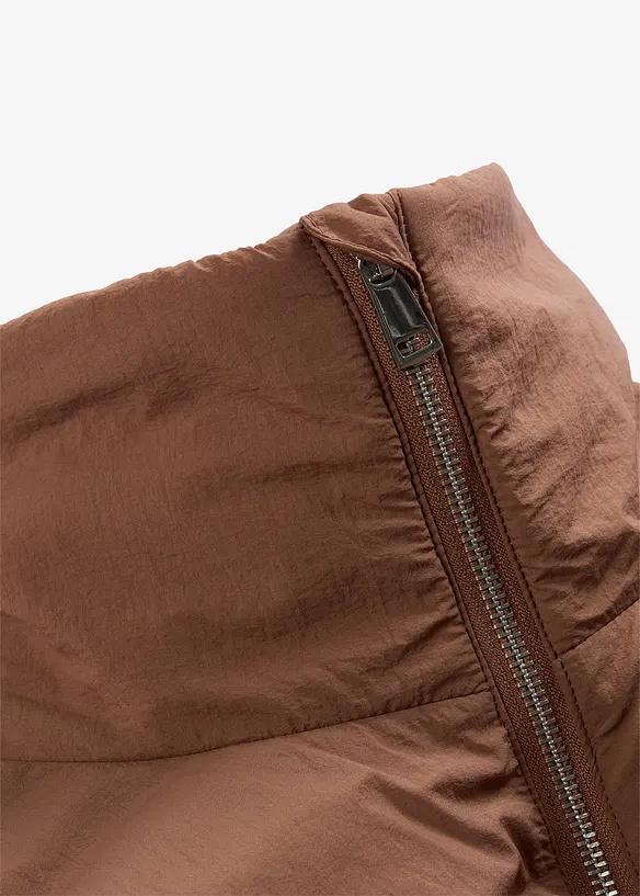 Vattenavvisande blusjacka med bubblig nederkant, bonprix