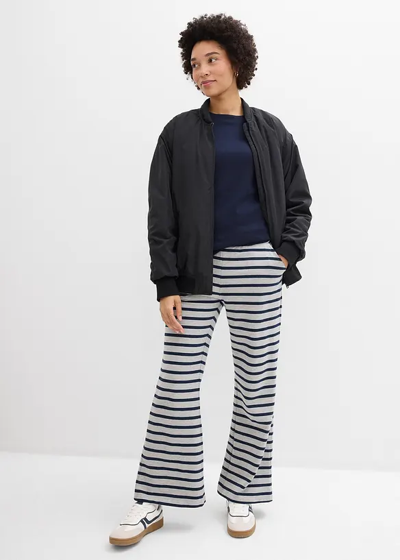 Topp i stabil jersey med ekologisk bomull (3-pack), bonprix