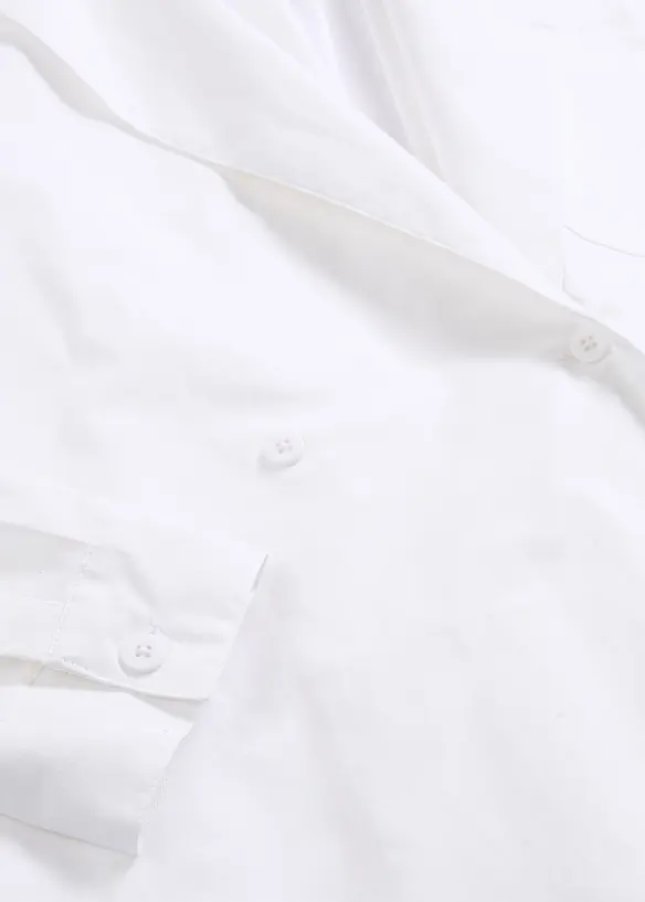 L&aring;ng blus av bomull, bonprix