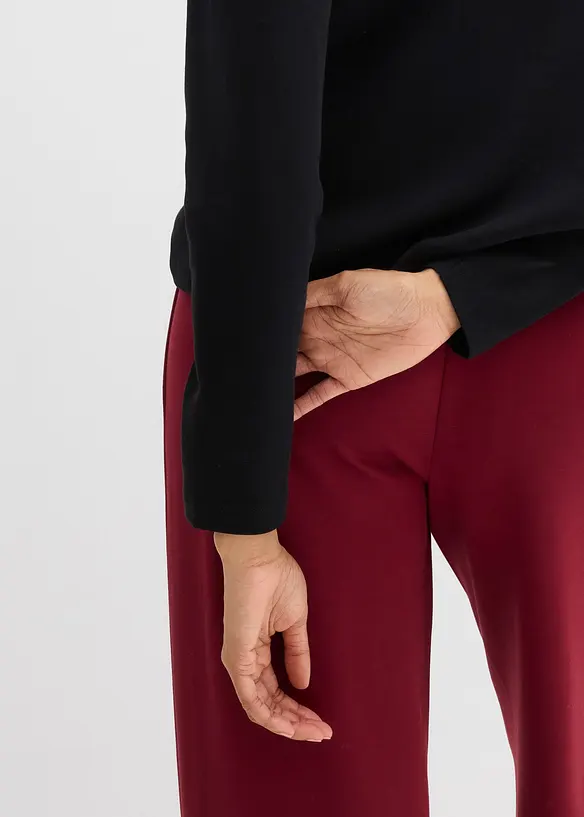 Cardigan i stabil jersey av ekologisk bomull, bonprix