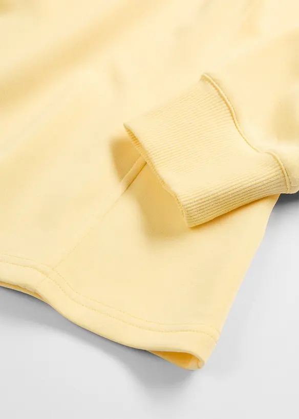 Sweatshirt i insv&auml;ngd modell, bonprix