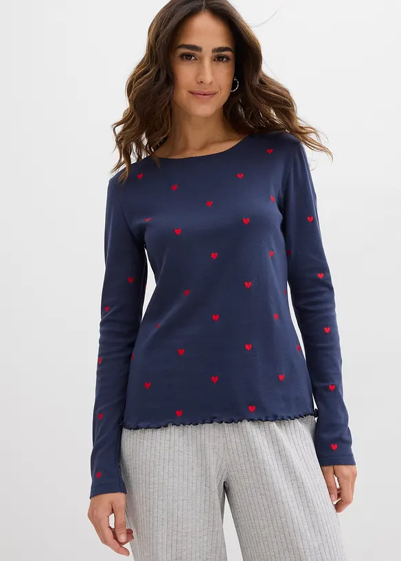 L&aring;ng&auml;rmad topp, bonprix