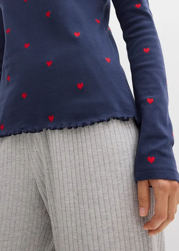 L&aring;ng&auml;rmad topp, bonprix