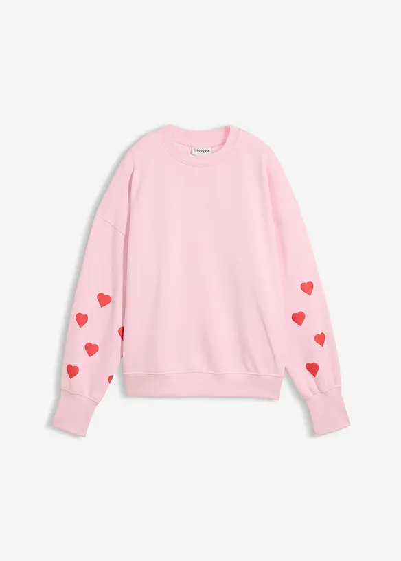 Sweatshirt i bomullsmix, bonprix