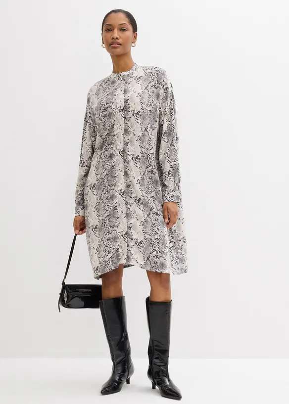 Ledig bluskl&auml;nning i fintr&aring;dig viskos, bonprix