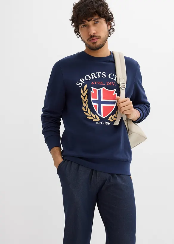 Sweatshirt i bomull, bonprix