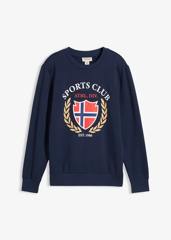 Sweatshirt i bomull, bonprix