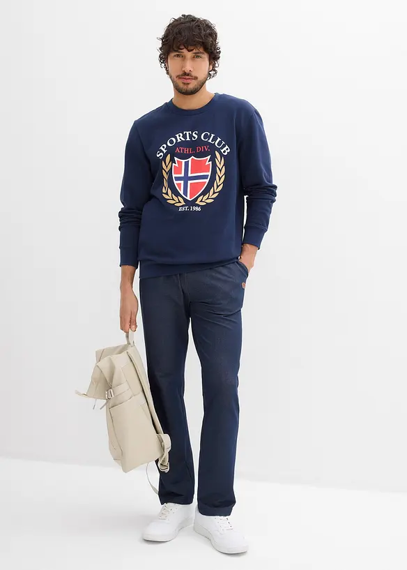 Sweatshirt i bomull, bonprix