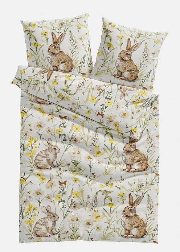 P&aring;slakanset av bomullsblandning, bonprix