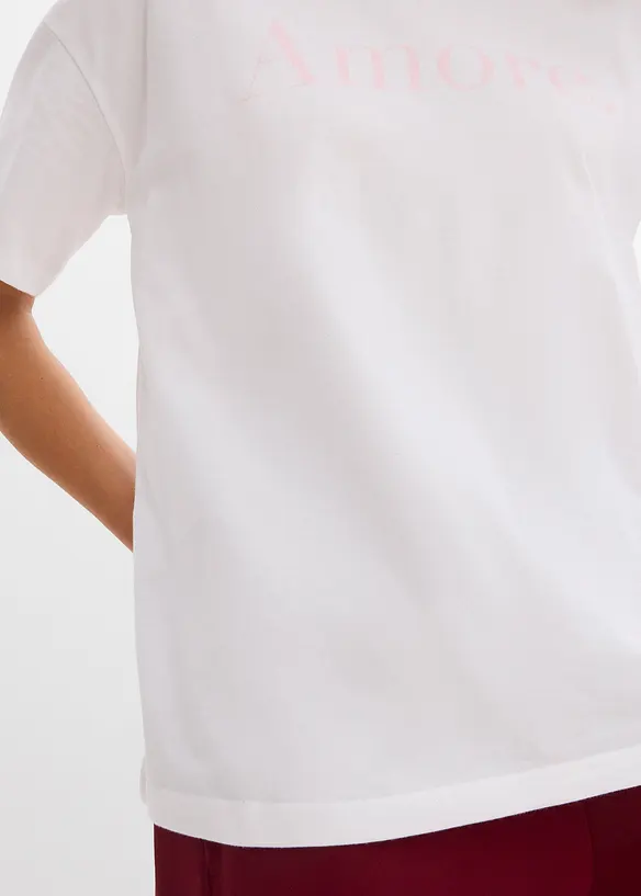 T-shirt i ekologisk bomull, bonprix