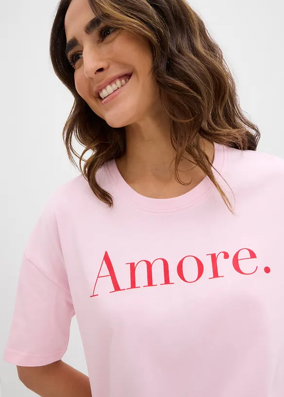 T-shirt i ekologisk bomull, bonprix