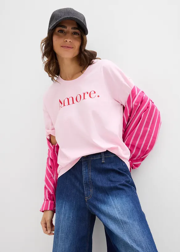 T-shirt i ekologisk bomull, bonprix