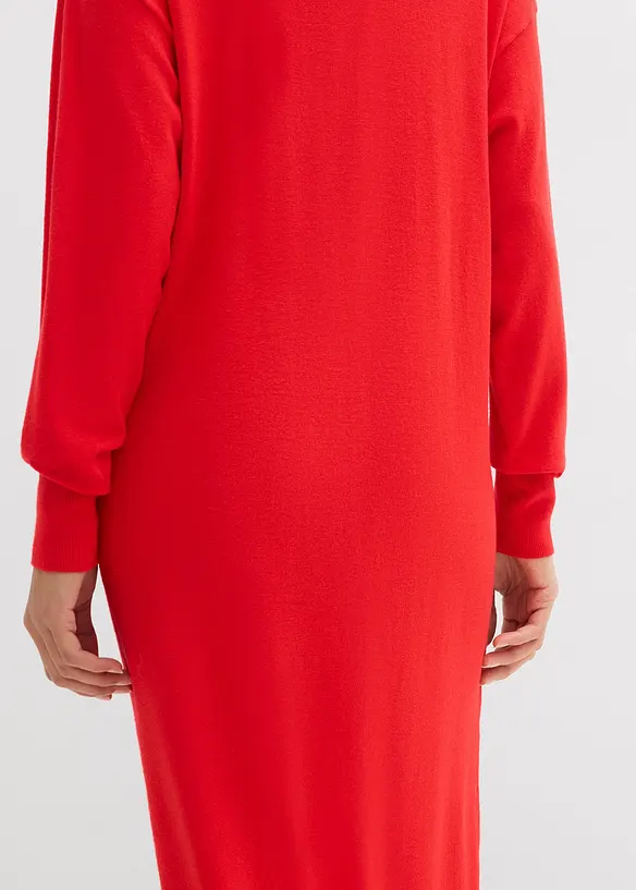 Ledig, mellanl&aring;ng kl&auml;nning i viskosmix, bonprix