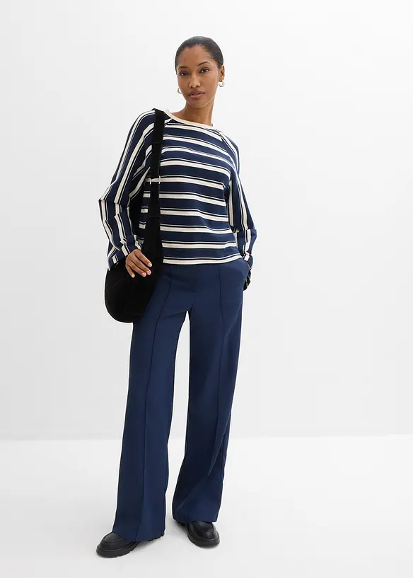 L&aring;ng&auml;rmad topp av stabil jersey, bonprix