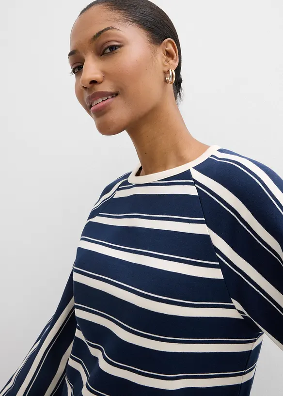 L&aring;ng&auml;rmad topp av stabil jersey, bonprix