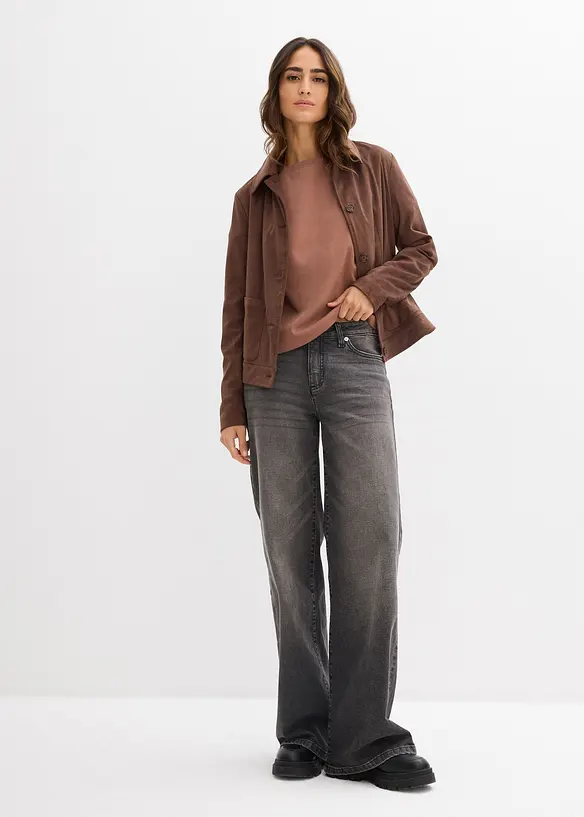 Raglantopp av stabil, ekologisk bomull, bonprix