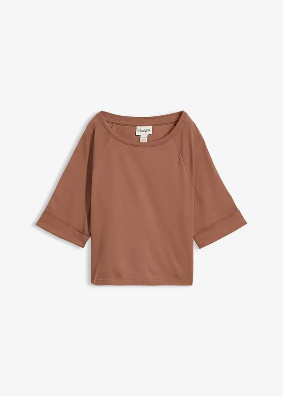 Raglantopp av stabil, ekologisk bomull, bonprix