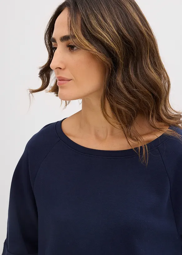 Raglantopp av stabil, ekologisk bomull, bonprix