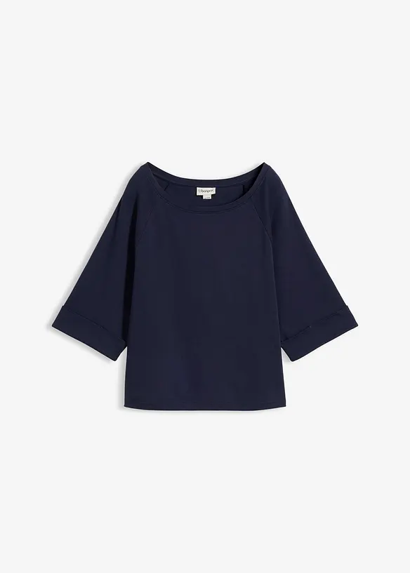 Raglantopp av stabil, ekologisk bomull, bonprix