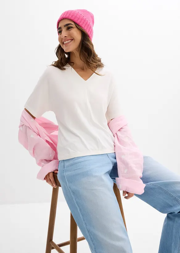 Topp av viskosmix, bonprix