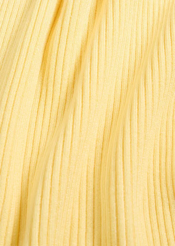 Stickat linne i viskosmix, bonprix