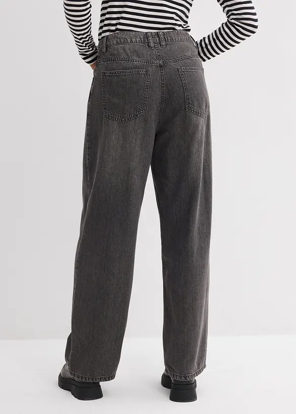 Jeans med Wide Leg och High Waist, bonprix