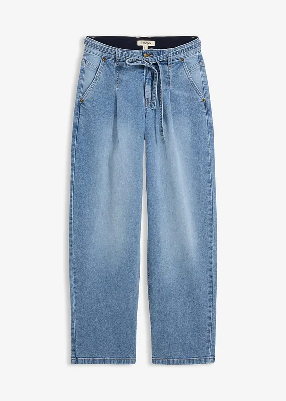 Barrel Jeans Mid Waist, bonprix