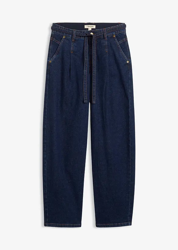 Barrel Jeans Mid Waist, bonprix