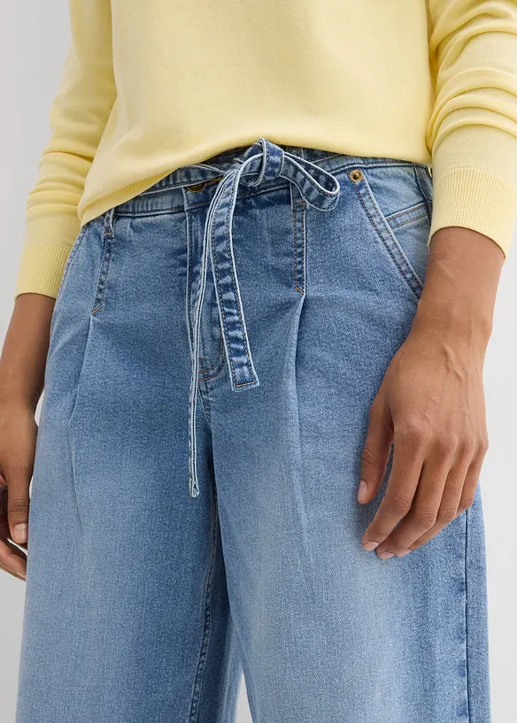 Barrel Jeans Mid Waist, bonprix