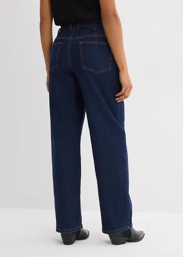 Barrel Jeans Mid Waist, bonprix