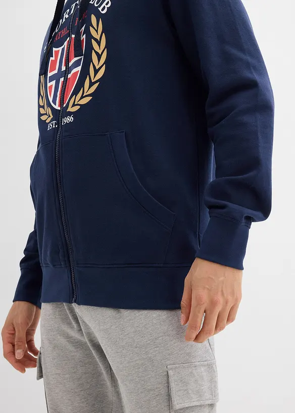 Munkjacka i ren bomull, bonprix