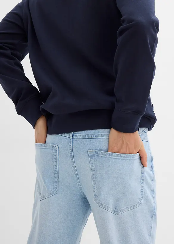 Relaxed Fit Stretch Jeans, Straight, bonprix