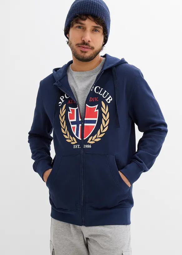 Munkjacka i ren bomull, bonprix