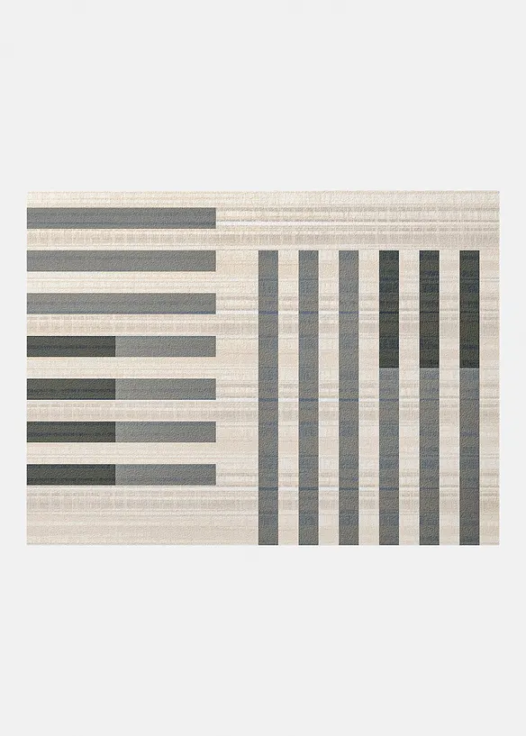 D&ouml;rrmatta med grafiskt m&ouml;nster, t&aring;l att tv&auml;ttas, bonprix