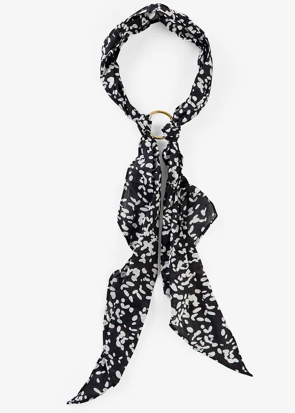 Scarf med ringdetalj, bonprix