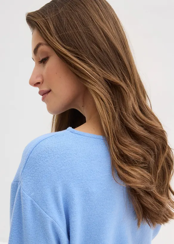 L&aring;ng&auml;rmad topp av viskosmix, bonprix