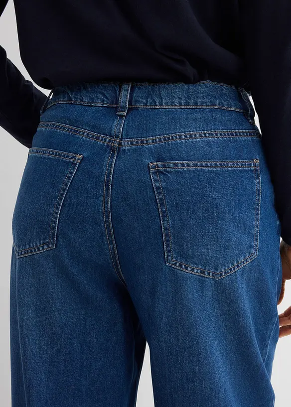 Jeans med Wide Leg och High Waist, bonprix