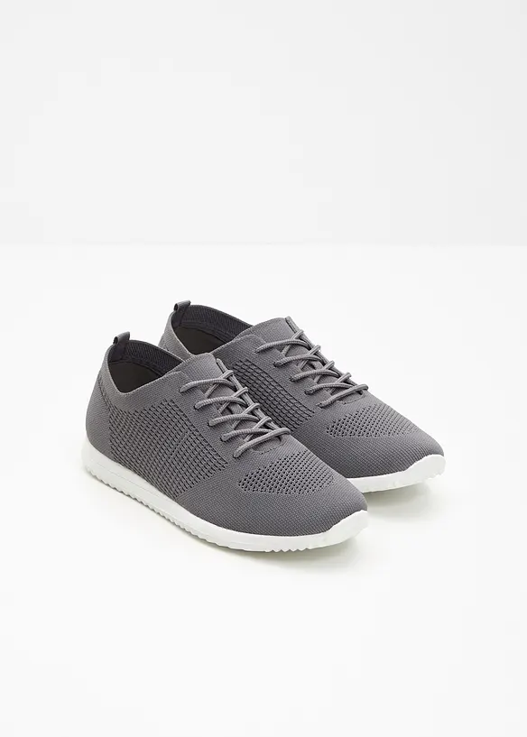 Bekv&auml;ma sneakers i mjukt material, bonprix