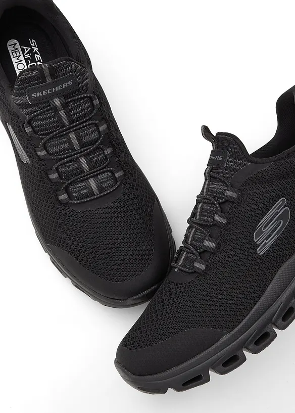 Slip-on-sneakers med memoryskum fr&aring;n Skechers, Skechers